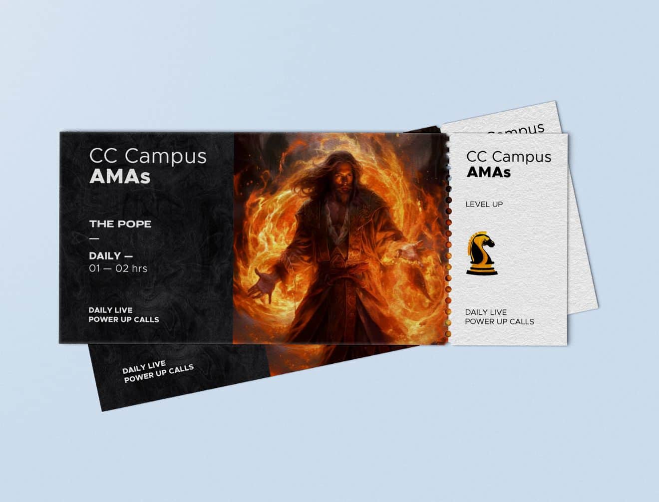 Content Creation AMA Ticket Mockup