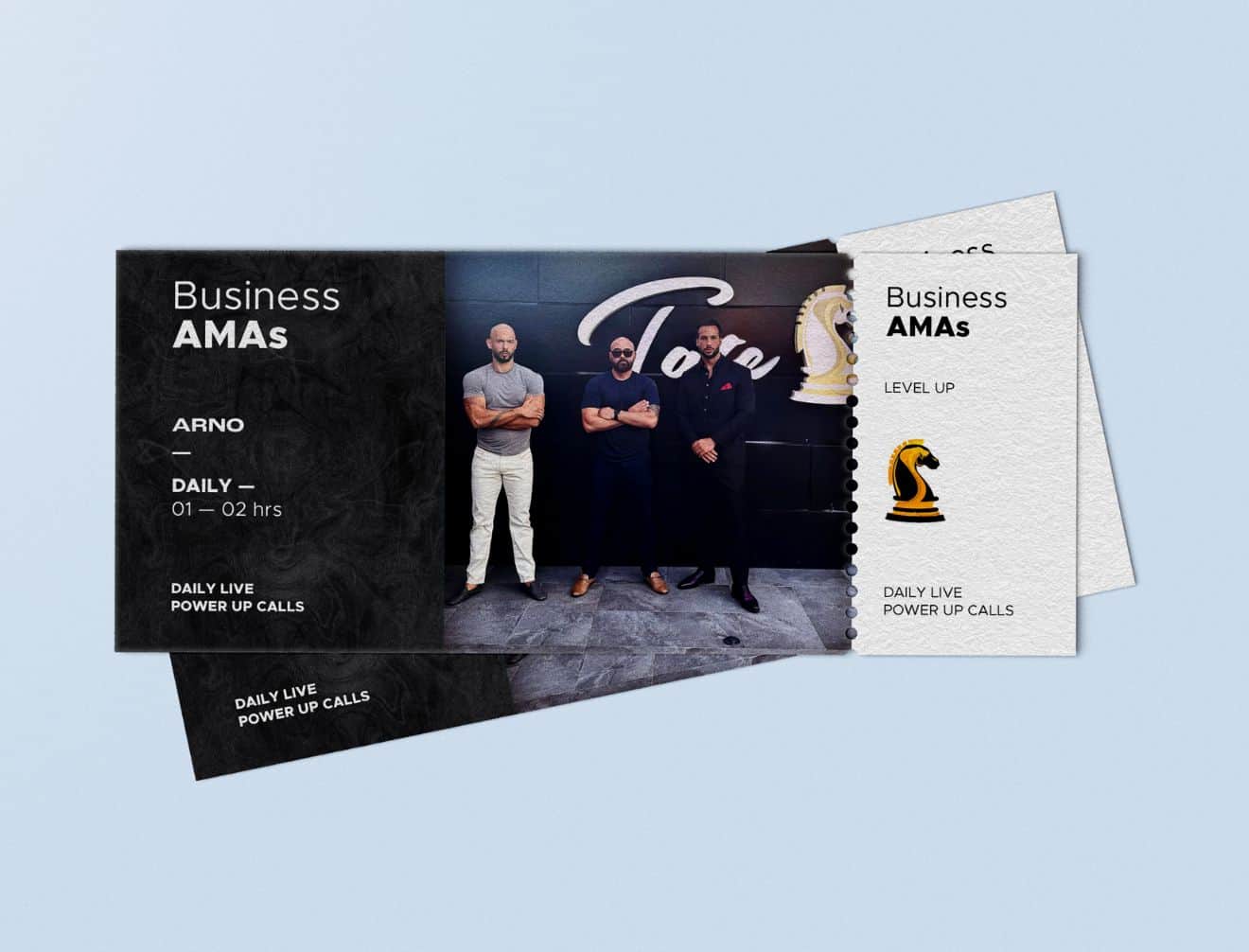 Networking Academy AMA Ticket Mockup