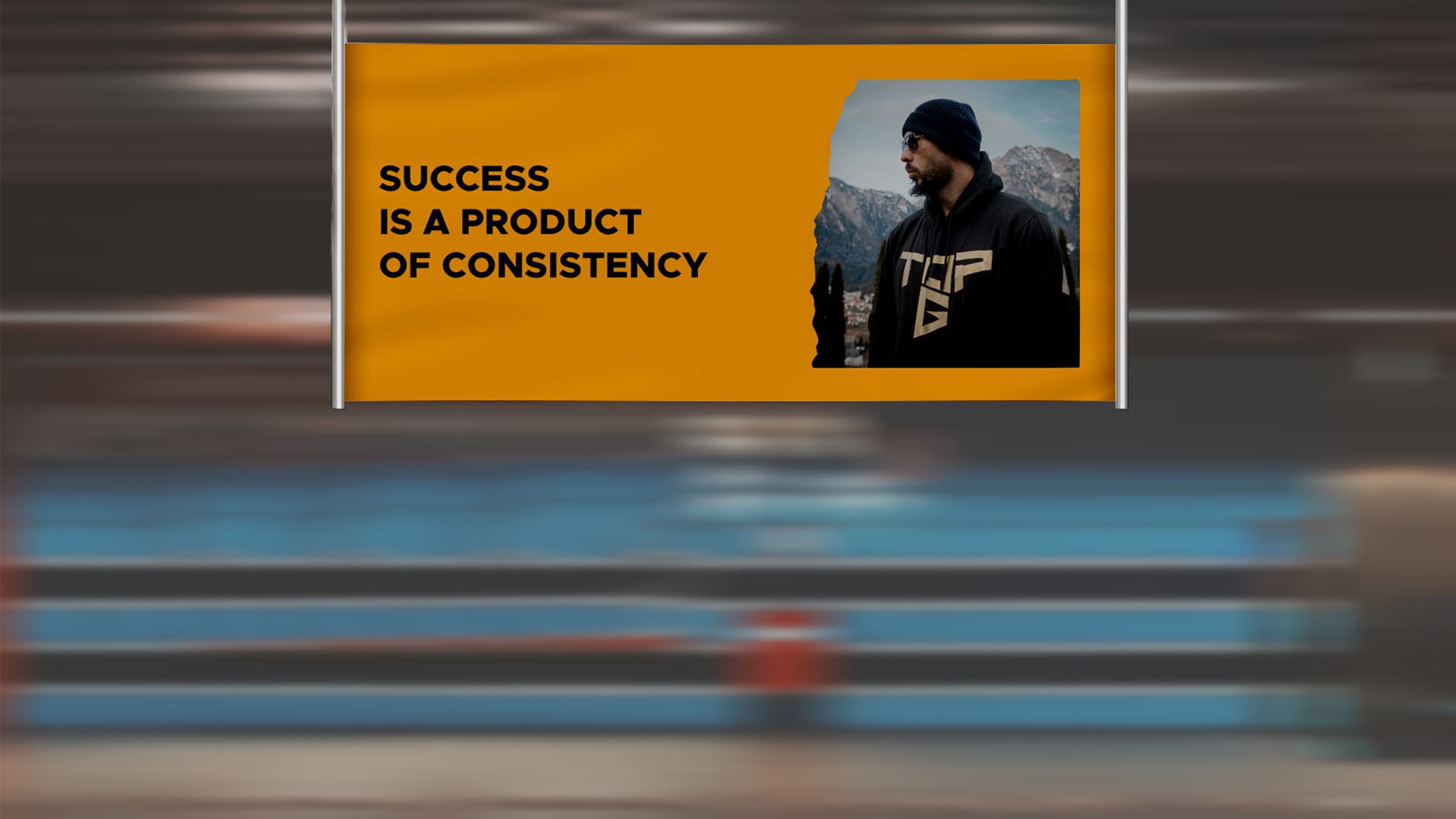 Success Mockup with the Top G